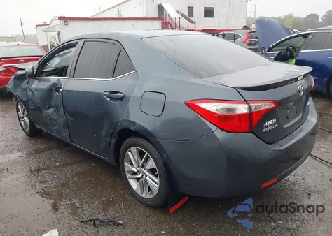 2014 Toyota Corolla Le Eco Plus z USA, uszkodzony, nr VIN 2T1BPRHE9EC159119